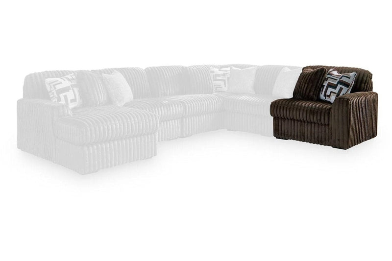 Midnight - Madness 5 - Piece Sectional with Chaise - Al Rugaib Furniture