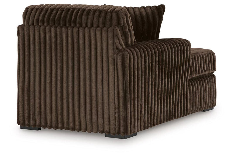 Midnight - Madness 5 - Piece Sectional with Chaise - Al Rugaib Furniture