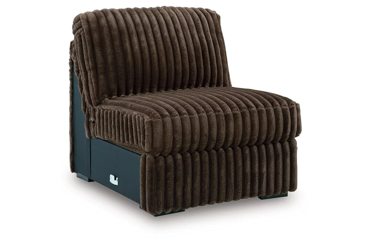 Midnight-Madness 5-Piece Sectional with Chaise Sectionals| Ashley Homestore