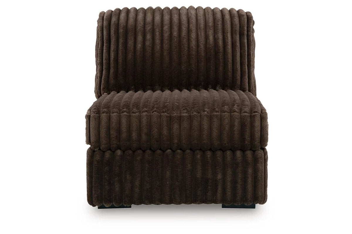 Midnight-Madness 5-Piece Sectional with Chaise Sectionals| Ashley Homestore