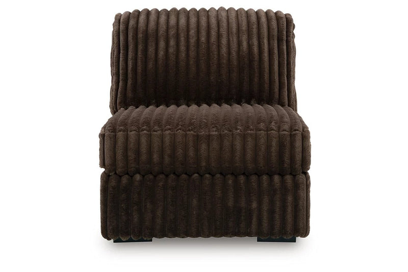 Midnight - Madness 5 - Piece Sectional with Chaise - Al Rugaib Furniture