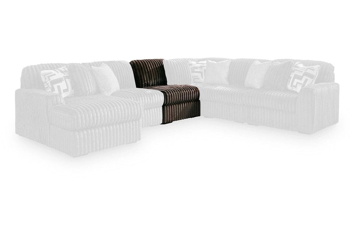 Midnight-Madness 5-Piece Sectional with Chaise Sectionals| Ashley Homestore
