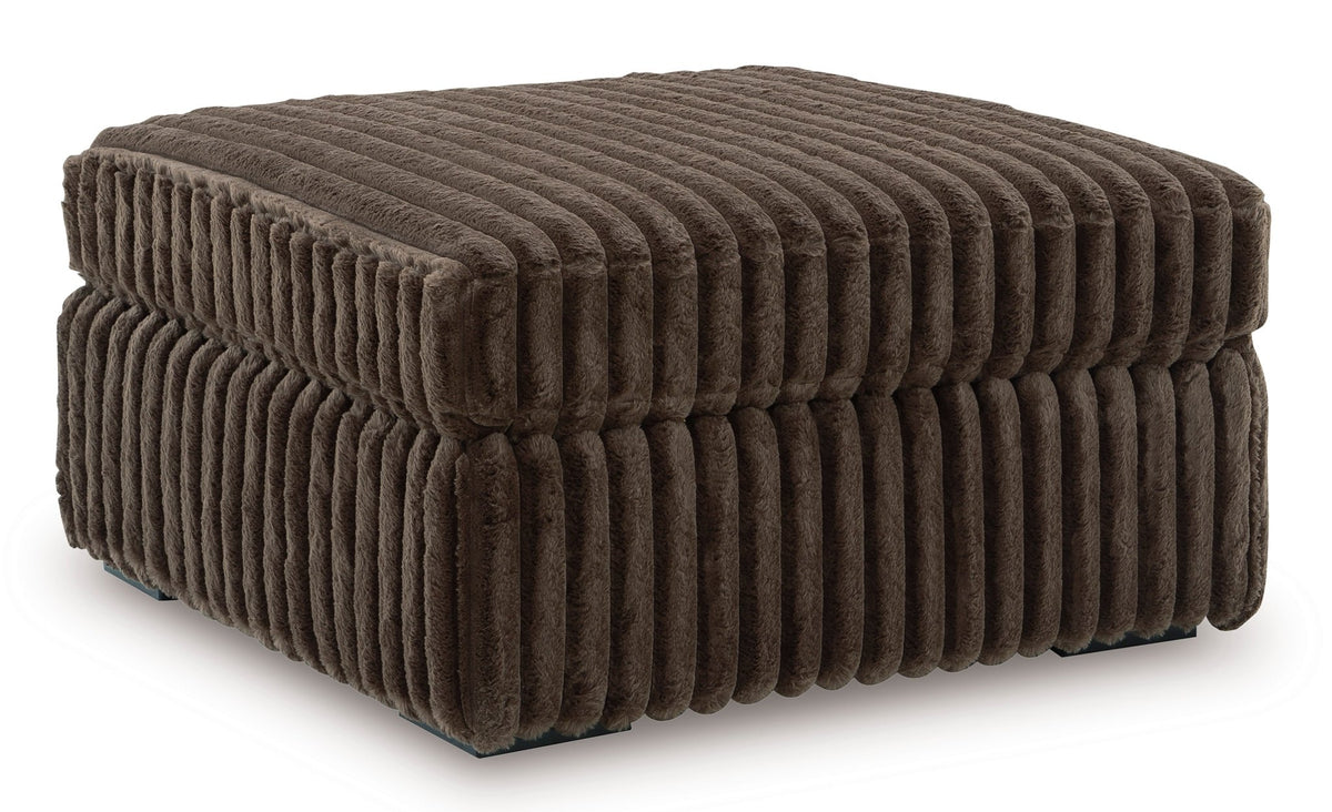 Midnight-Madness Oversized Accent Ottoman Ottomans| Ashley Homestore