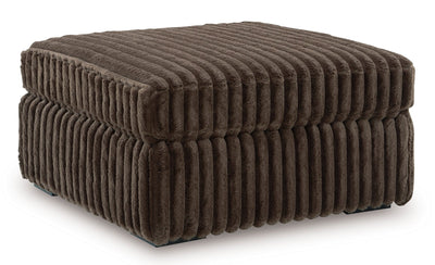 Midnight - Madness Oversized Accent Ottoman - Al Rugaib Furniture