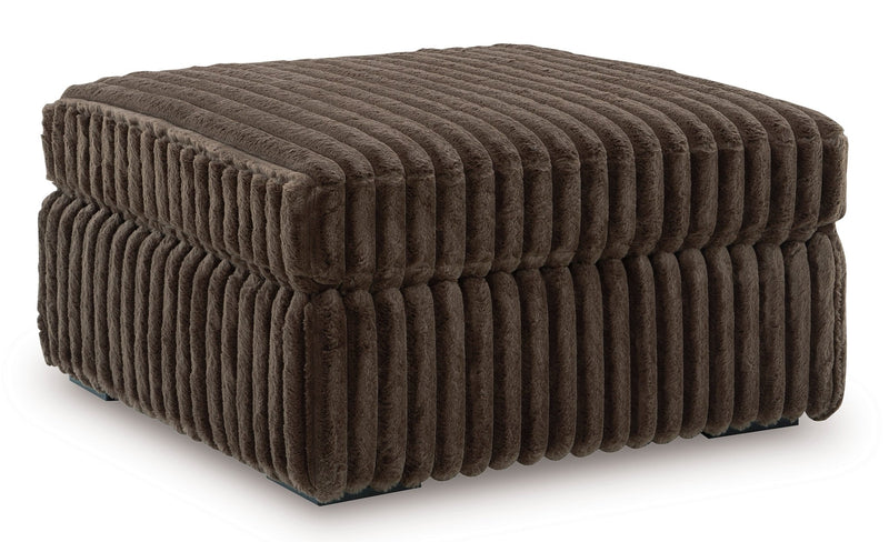 Midnight - Madness Oversized Accent Ottoman - Al Rugaib Furniture
