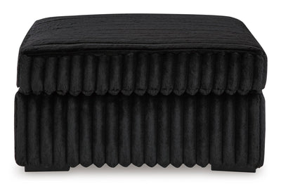 Midnight - Madness Oversized Accent Ottoman - Al Rugaib Furniture