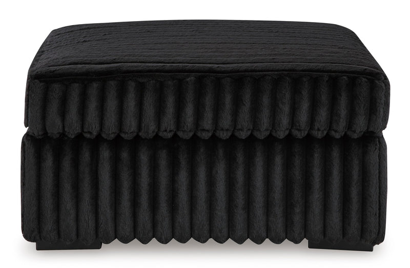 Midnight - Madness Oversized Accent Ottoman - Al Rugaib Furniture