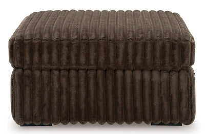 Midnight - Madness Oversized Accent Ottoman - Al Rugaib Furniture