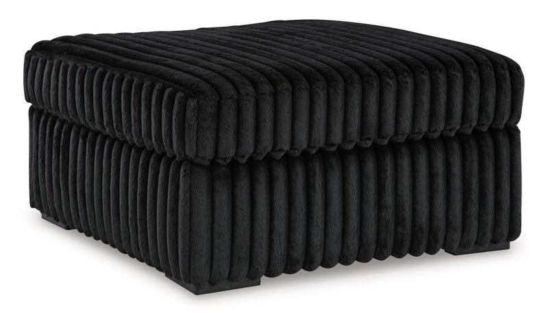 Midnight - Madness Oversized Accent Ottoman - Al Rugaib Furniture