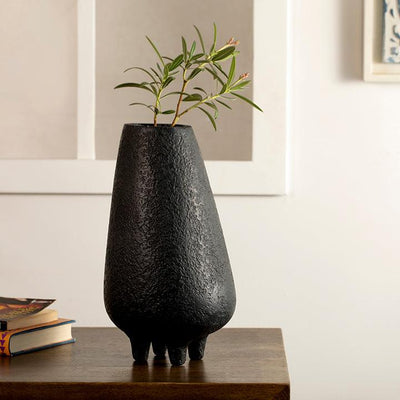 Midnight Terracotta Vase (Tall) - Al Rugaib Furniture