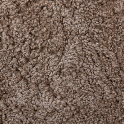 Mila Taupe Shearling Chair - Al Rugaib Furniture