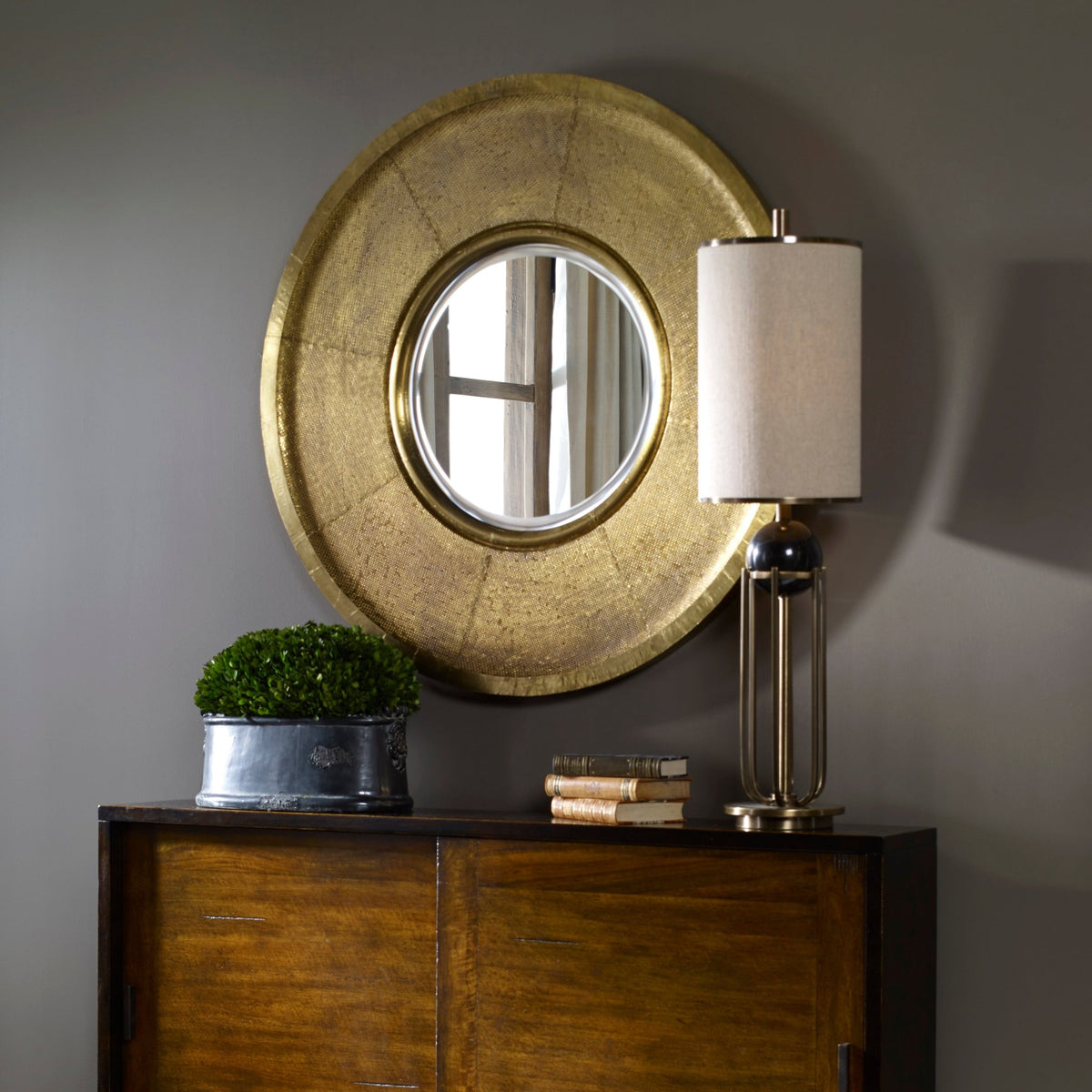 Milanello Round Mirror Mirrors| Uttermost