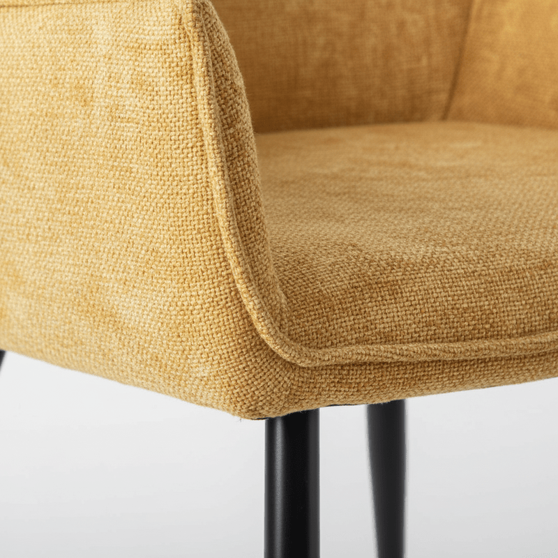 Milano Lounge chair – dark gray with curved wing back Lounge Chair| Otath