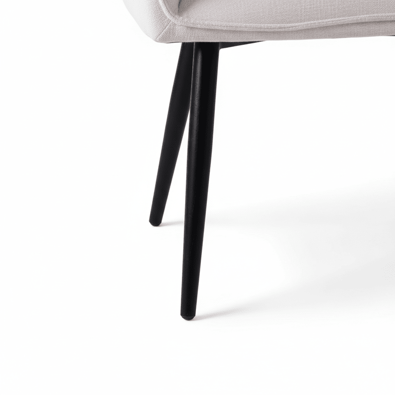 Milano Lounge chair – dark gray with curved wing back Lounge Chair| Otath