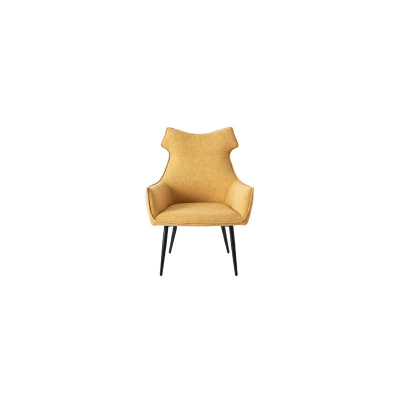 Milano Lounge chair – dark gray with curved wing back Lounge Chair| Otath