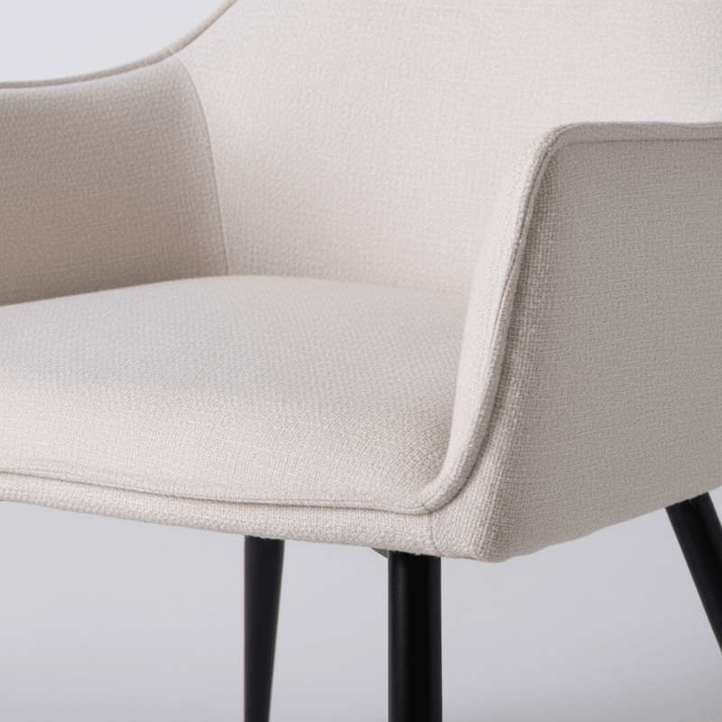 Milano Lounge chair – dark gray with curved wing back Lounge Chair| Otath