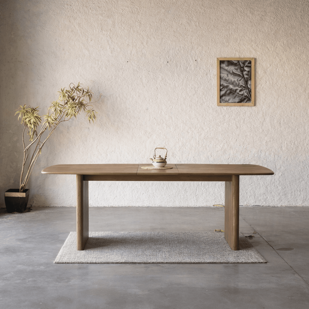 Milav DINING TABLE Wood Top Dining Tables| Roots Furniture