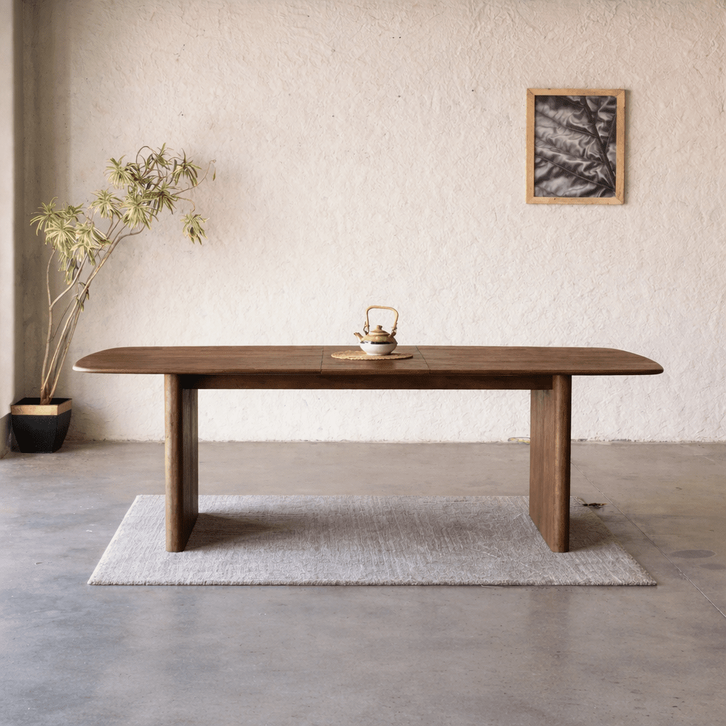 Milav DINING TABLE Wood Top Dining Tables| Roots Furniture