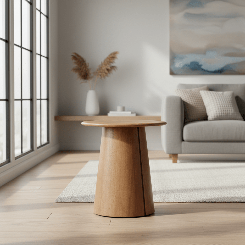 Milav Round Side Table Coffee Tables| Roots Furniture