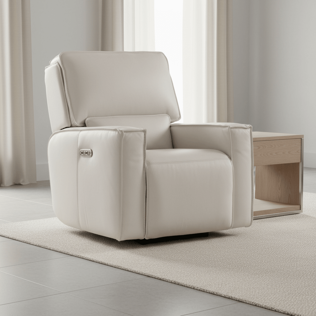Miles Zero Gravity Power Recliner with Power Headrest Recliners| Hooker