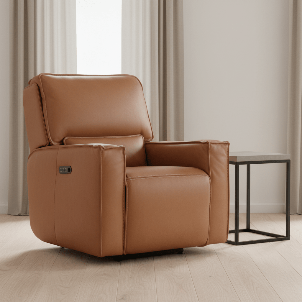 Miles Zero Gravity Power Recliner with Power Headrest Recliners| Hooker