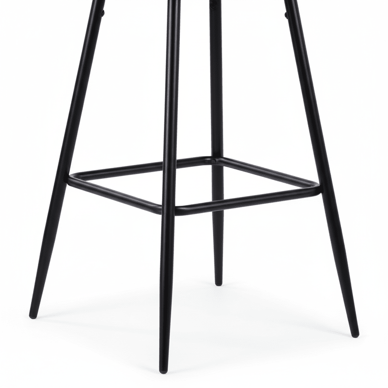 Milo Bar chair – fabric with fixed back and slanted arms Bar Stool| Otath