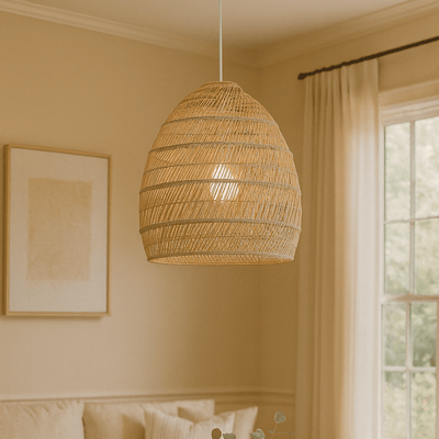 MILO WOVEN RATTAN PENDANTS - Al Rugaib Furniture