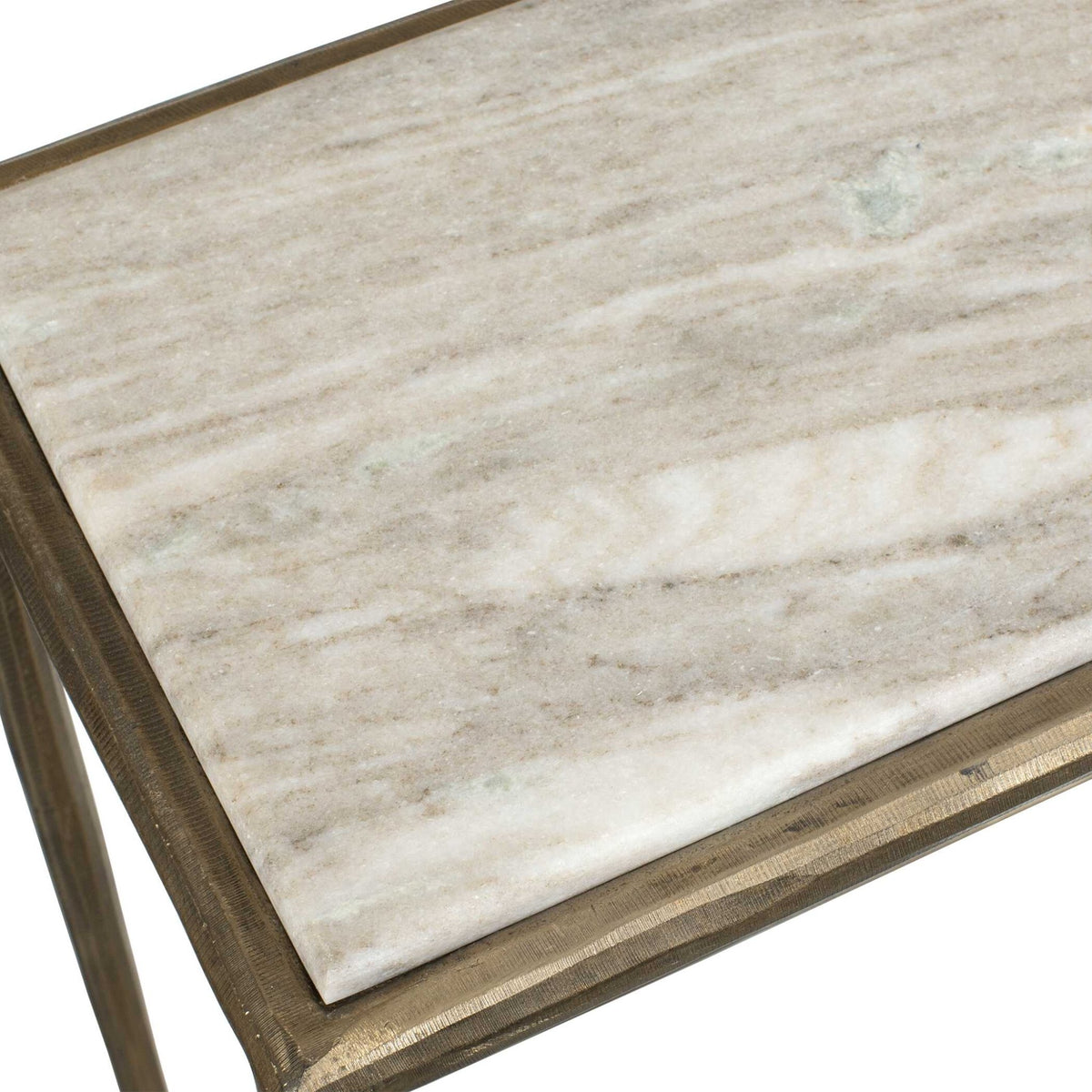 Minerva Marble Top Console Table Consoles & Sideboards| Uttermost