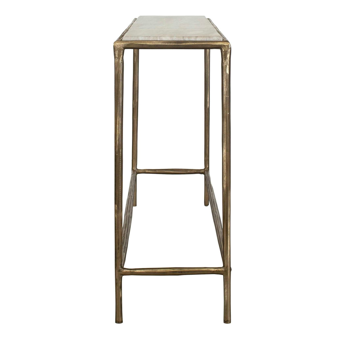 Minerva Marble Top Console Table Consoles & Sideboards| Uttermost