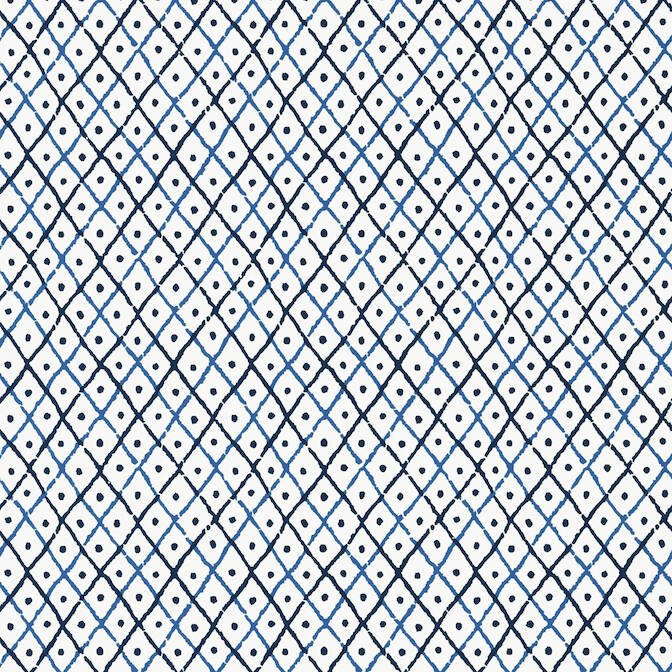 MINI TRELLIS,Non Woven Wallpaper Wallpaper| Thibaut Design