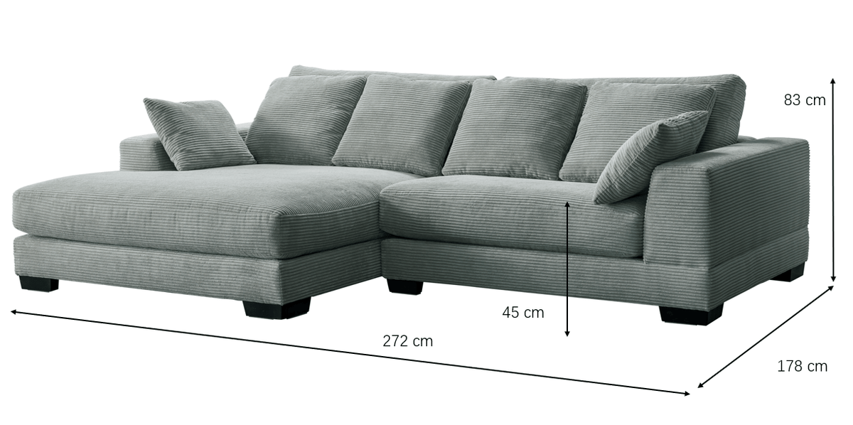 Mintro Sectional Sofa Ottomans| Roots Furniture
