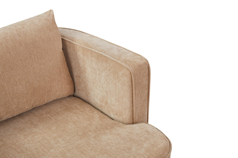 Mirae Brown Round Chair - Al Rugaib Furniture