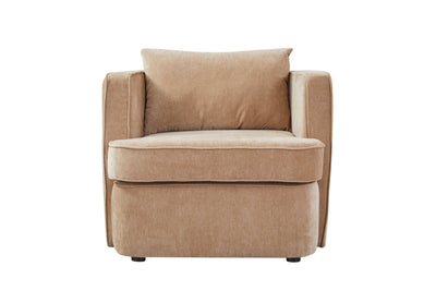 Mirae Brown Round Chair - Al Rugaib Furniture