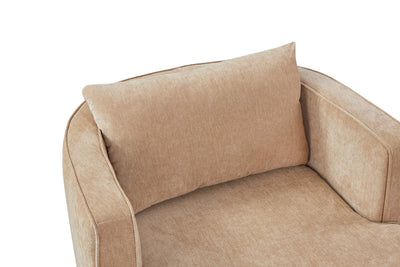 Mirae Brown Round Chair - Al Rugaib Furniture