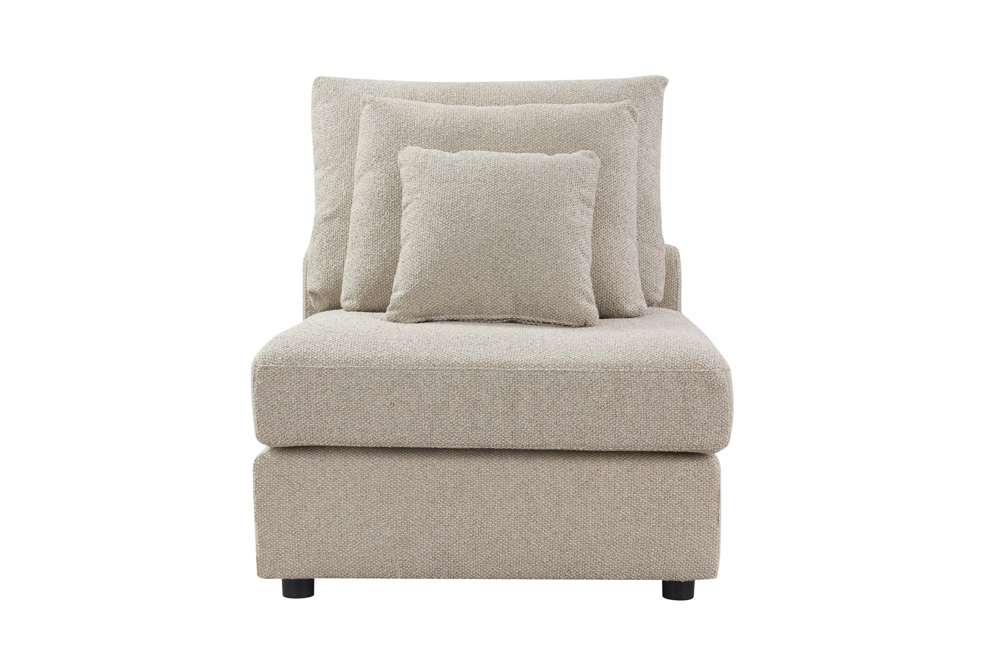 Mirae Hazel Brown Armless Chair Chairs| Roots Furniture
