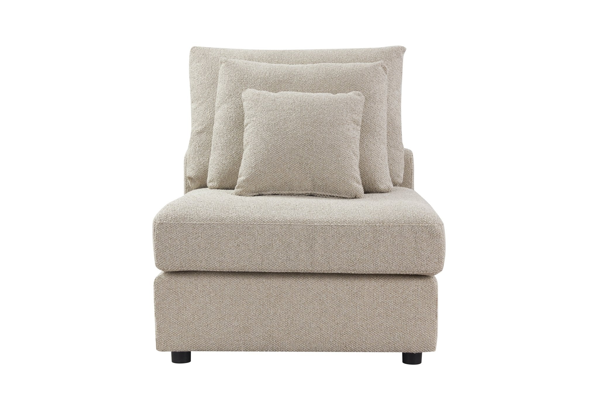 Mirae Hazel Brown Armless Chair Chairs| Roots Furniture