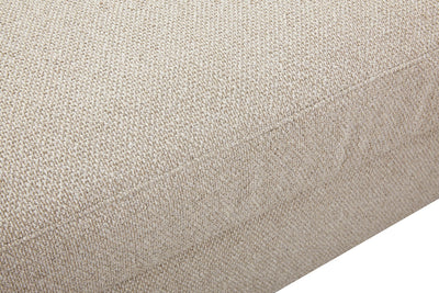 Mirae Hazel Brown Ottoman - Al Rugaib Furniture