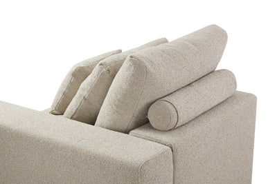 Mirae Hazel Brown Sectional - Al Rugaib Furniture