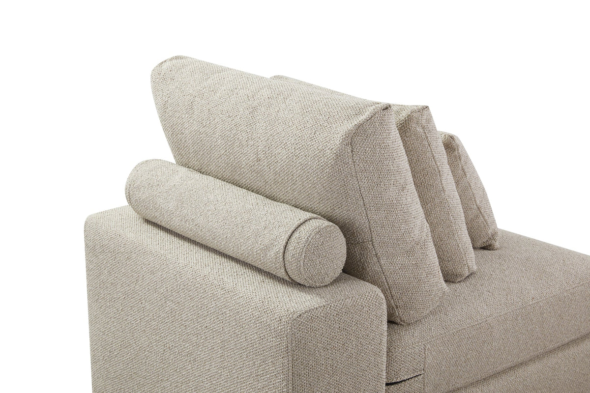 Mirae Hazel Brown Sectional Sectionals| Roots Furniture