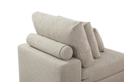 Mirae Hazel Brown Sectional - Al Rugaib Furniture