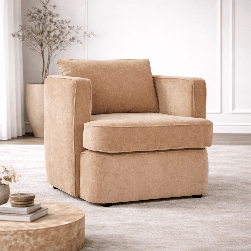 Mirae Light Yellow Accent Chair Chairs| Roots Furniture
