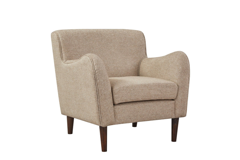 Mirae Light Yellow Accent Chair - Al Rugaib Furniture