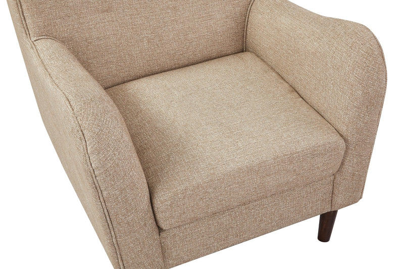 Mirae Light Yellow Accent Chair - Al Rugaib Furniture