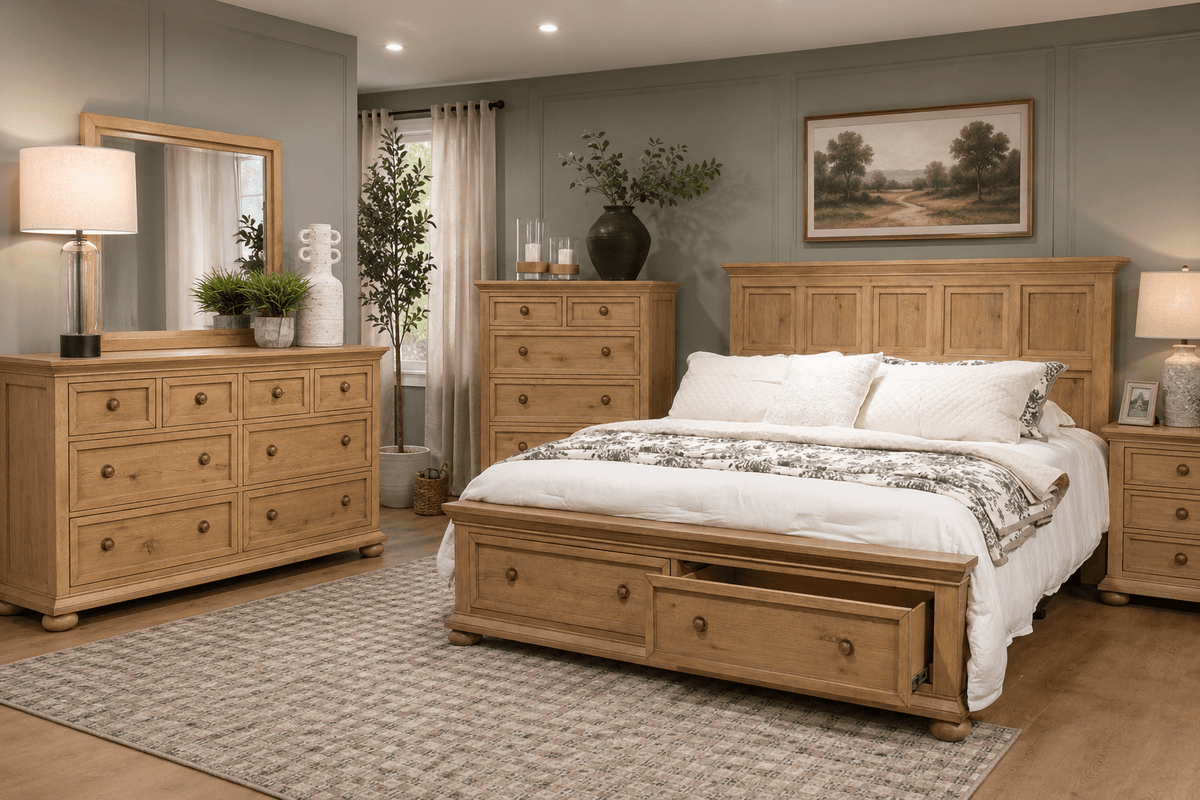 Mirlanda King Storage Set Bedroom Sets| Ashley Homestore