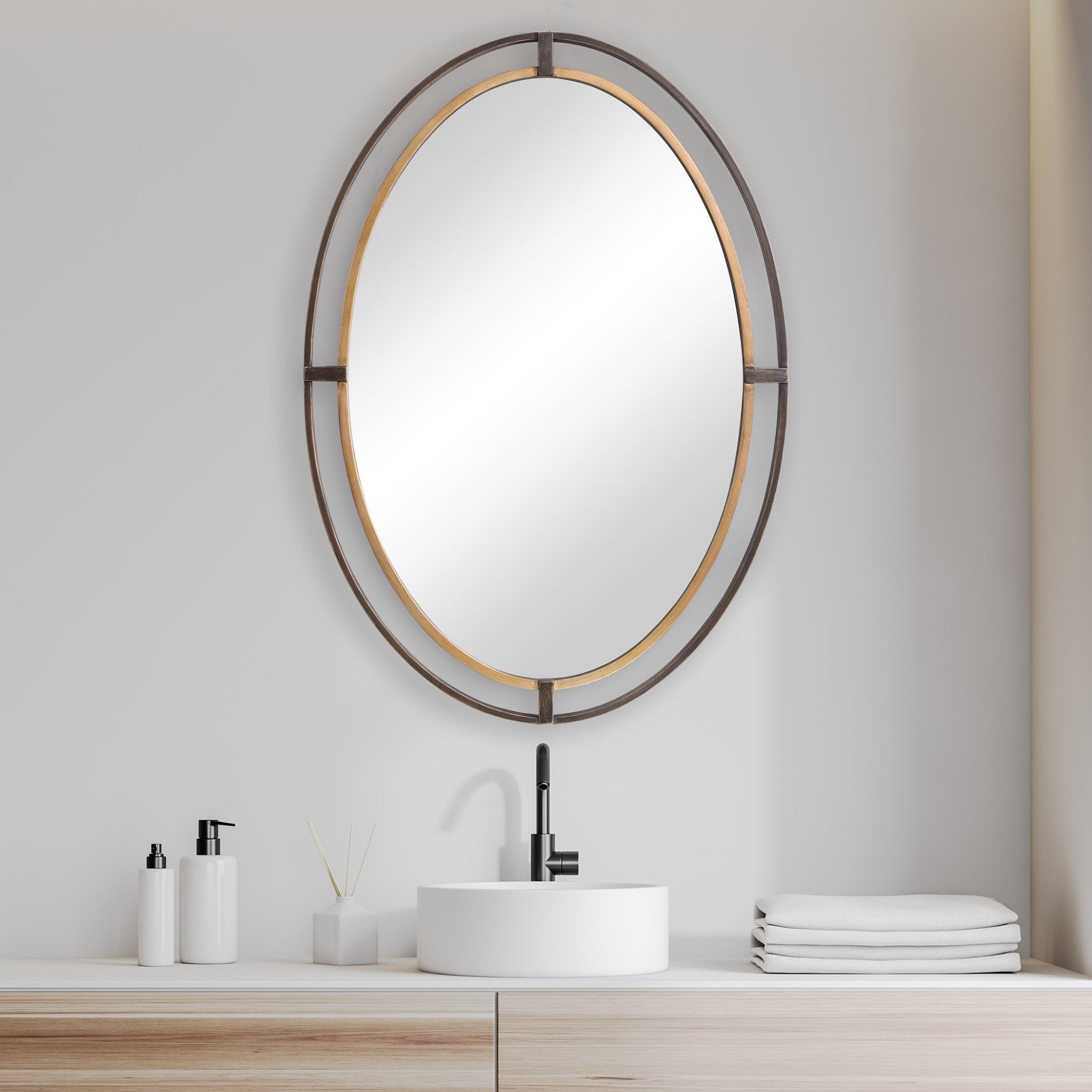 Oval Mirror Mirrors| Hooker