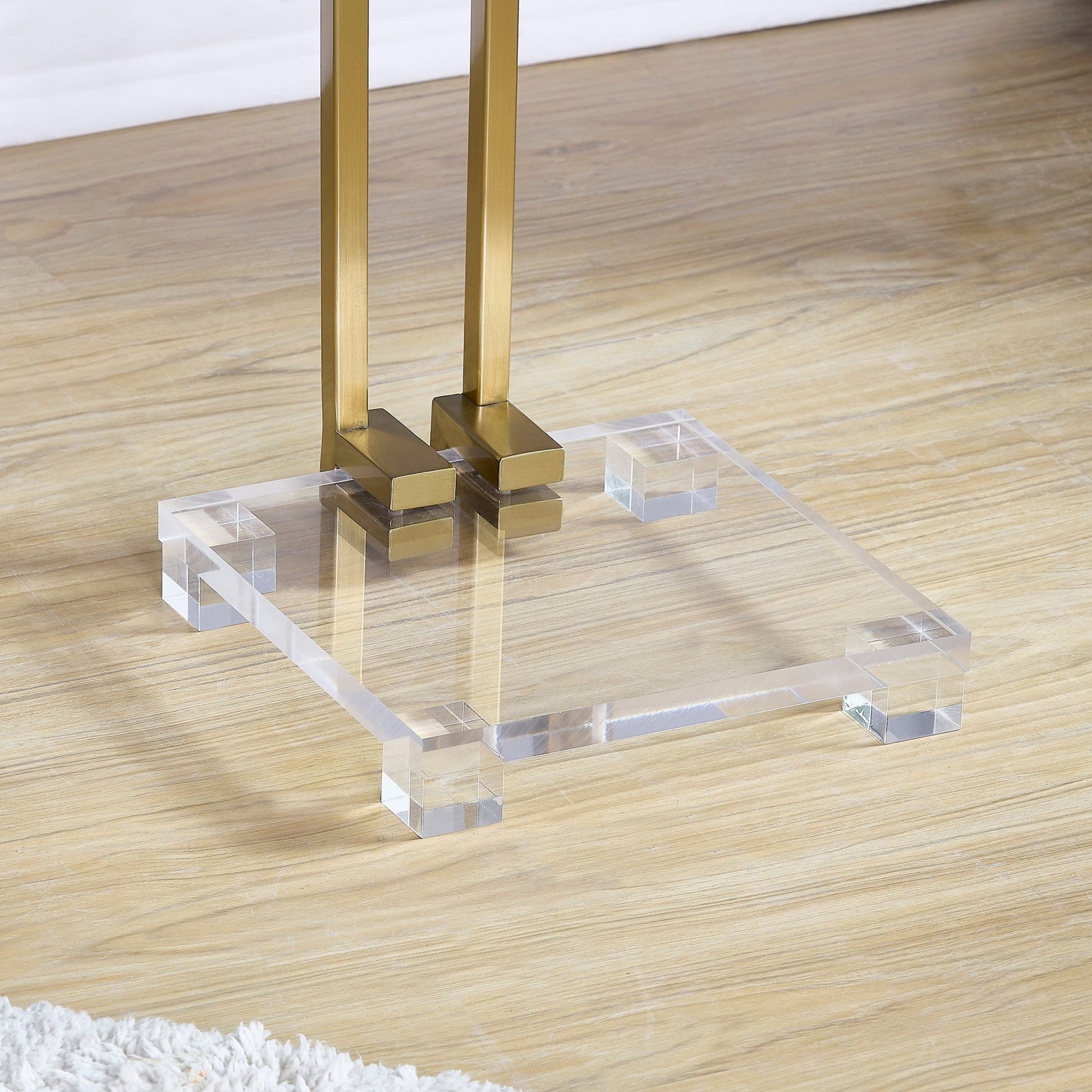 Mishelli Brushed Brass Accent Table Accent & End Tables| Roots Furniture