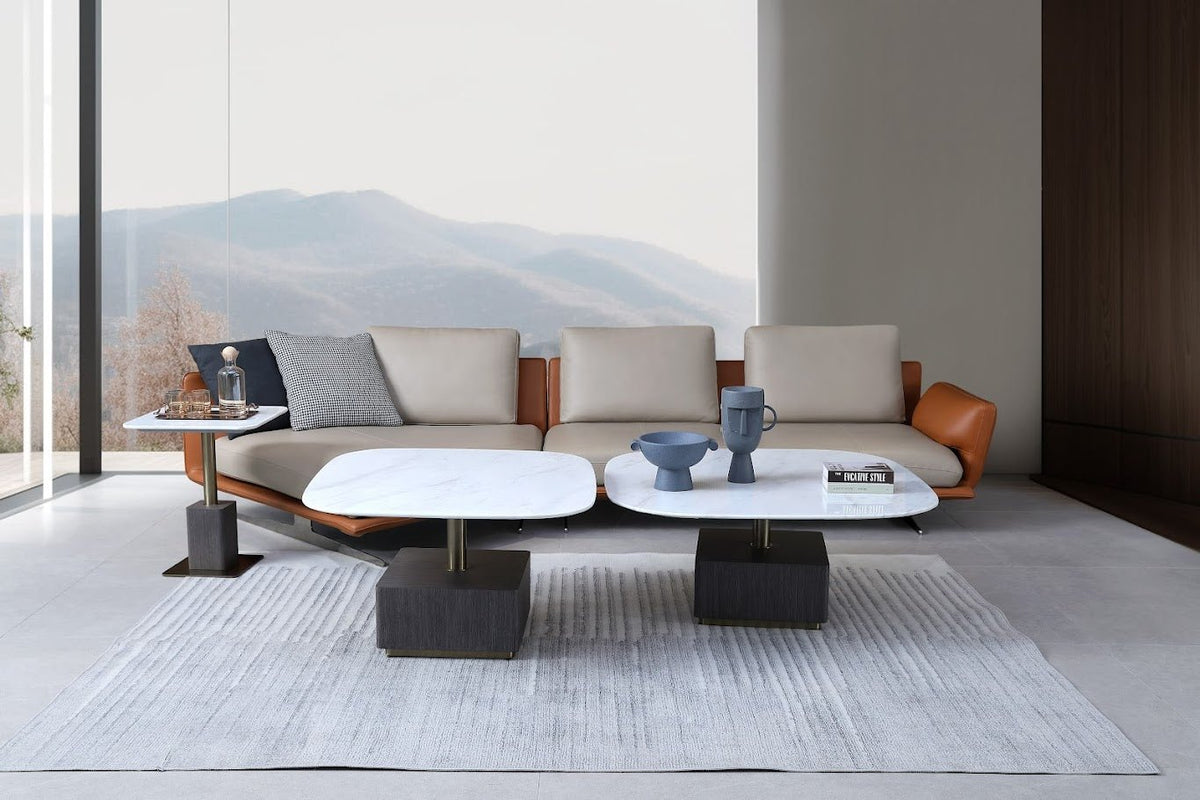 Mist Marble End Table Accent & End Tables| Roots Furniture