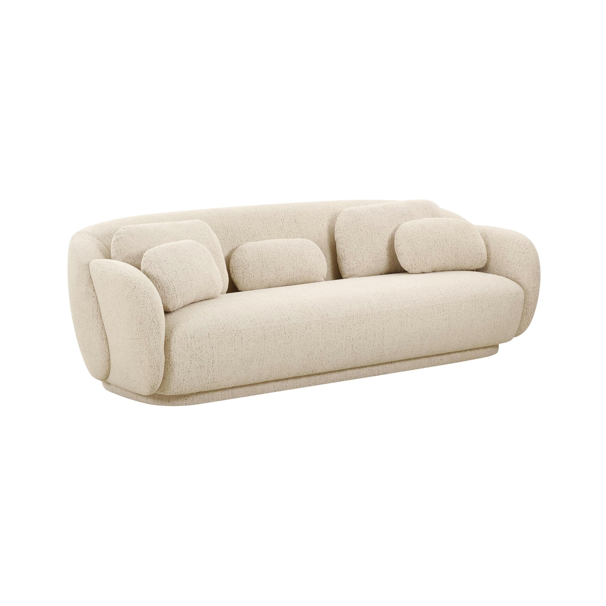 Misty Cream Boucle Sofa Set Sofas & Loveseats| TOV