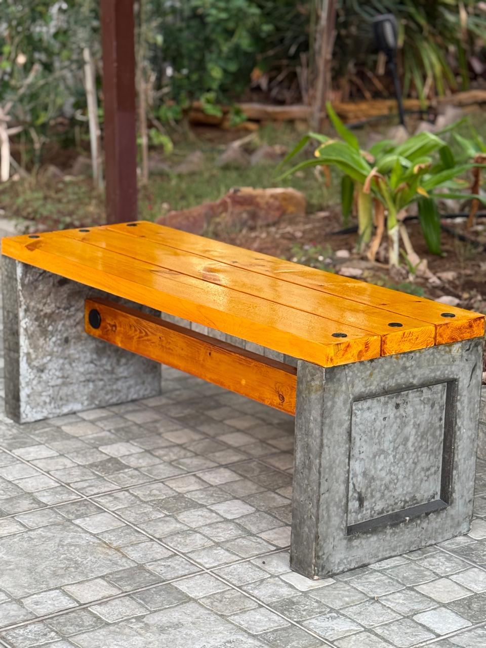 Misty Stone Bench Benches| Roots Furniture