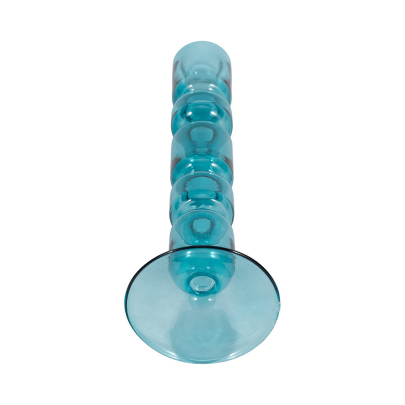 Mixed Bubble Taper Candleholder, Blue - Al Rugaib Furniture